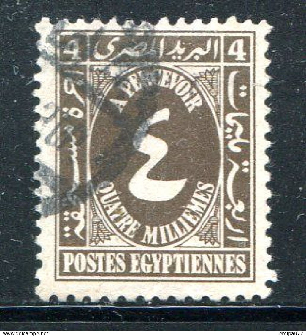 EGYPTE- Taxe Y&T N°31A- Oblitéré - Usati