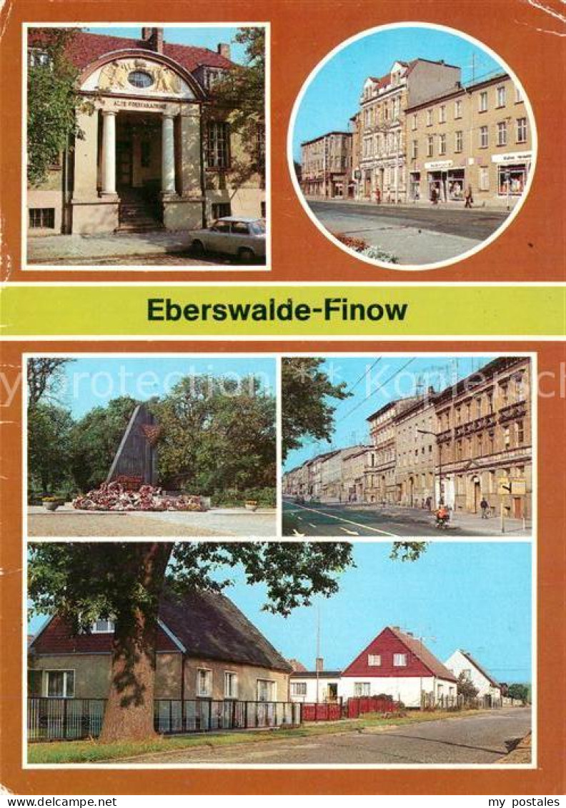 72928660 Finow Eberswalde Alte Forstakademie Denkmal Wilh Pieck Strasse Clara Ze - Eberswalde