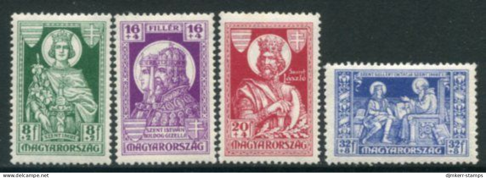 HUNGARY 1930 St. Emeric 900th Anniversary MNH / **.  Michel 463-66 - Nuovi