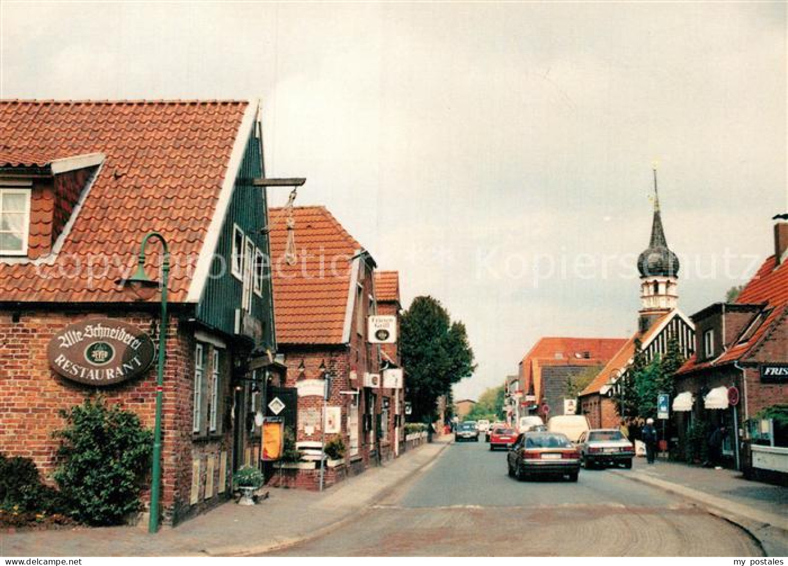 72928455 Hooksiel Nordseebad Strassenansicht Restaurant Alte Schneiderei Wangerl - Wangerland