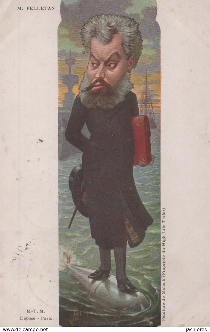 CPA MOLOCH - Caricature Politique - Humour - M. PELLETAN - 1905 - Moloch