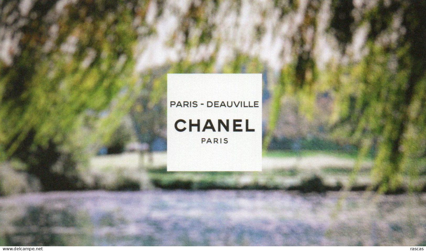 CPM GRAND FORMAT F1 - PARFUM - CHANEL - PARIS DEAUVILLE - Mode