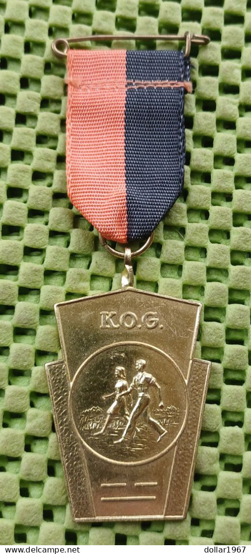 Medaille - K.O.G.  De Koog.-  Original Foto  !!  Medallion  Dutch - Altri & Non Classificati