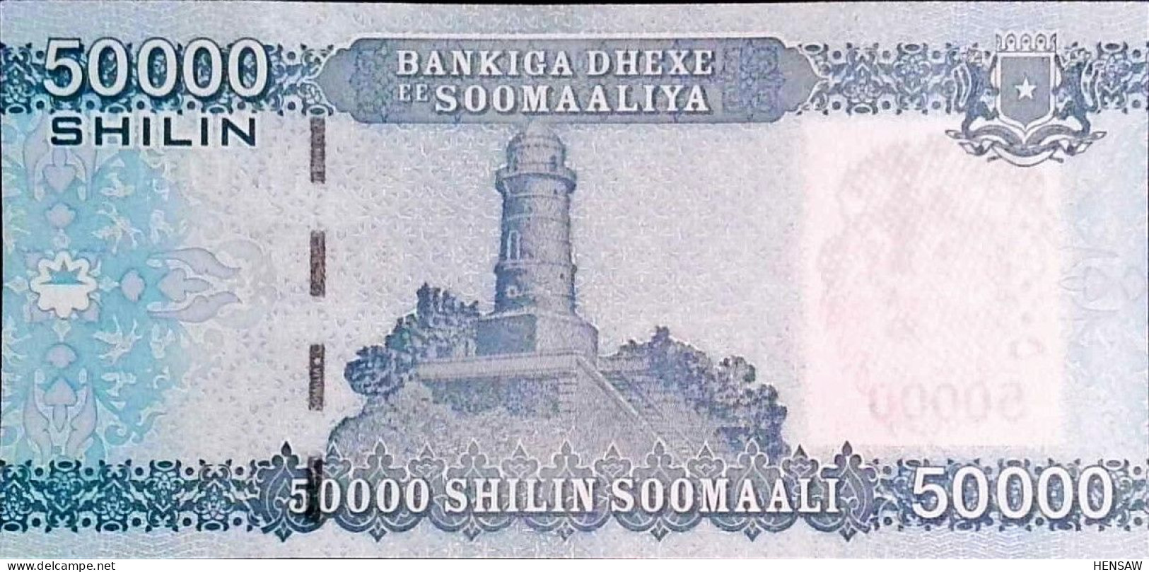 SOMALIA 50000 SHILIN 2010 P W43 UNC SC NUEVO - Somalia