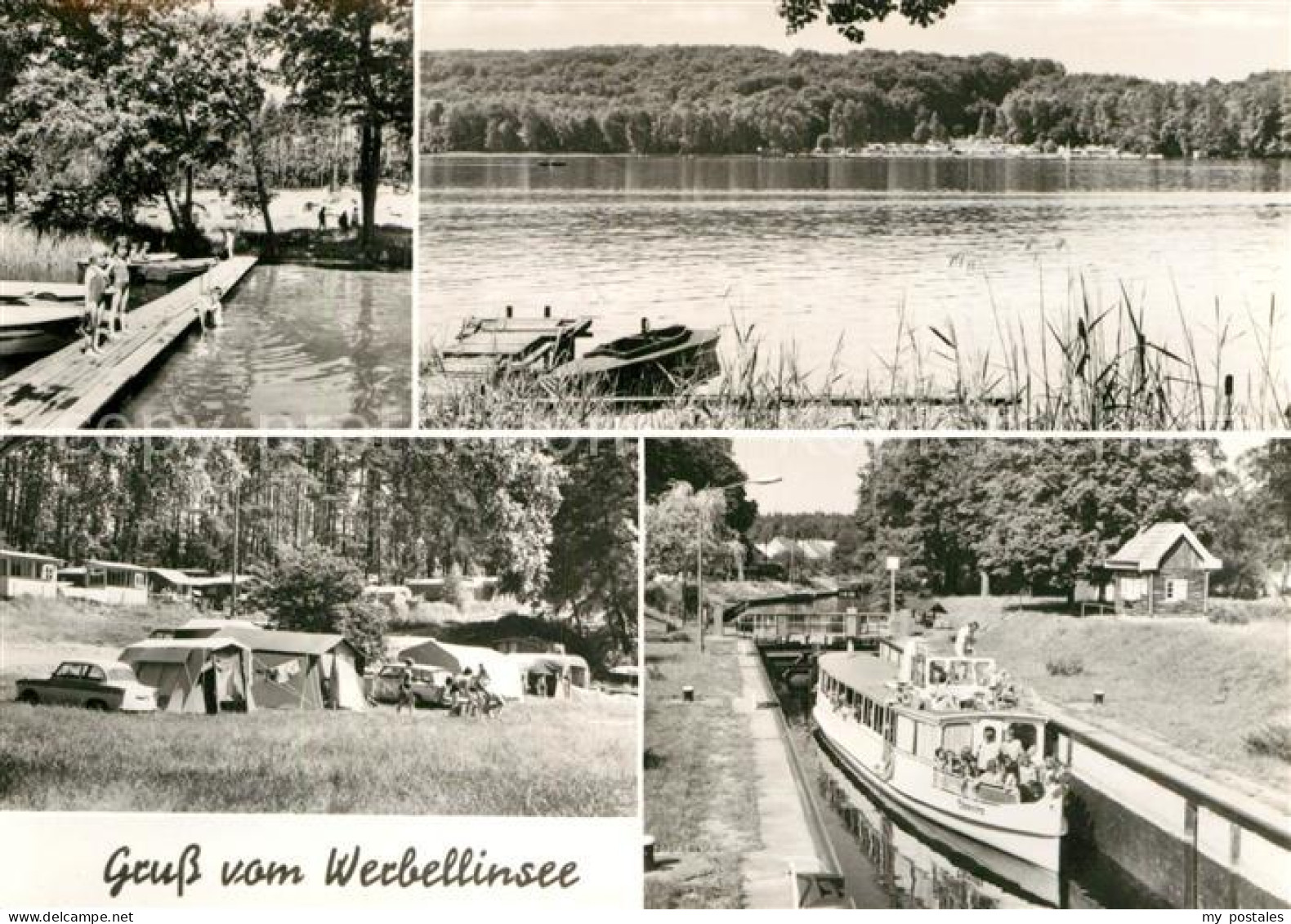 72927561 Werbellin See Campingplatz Schiffsschleuse Badestelle Schorfheide - Finowfurt