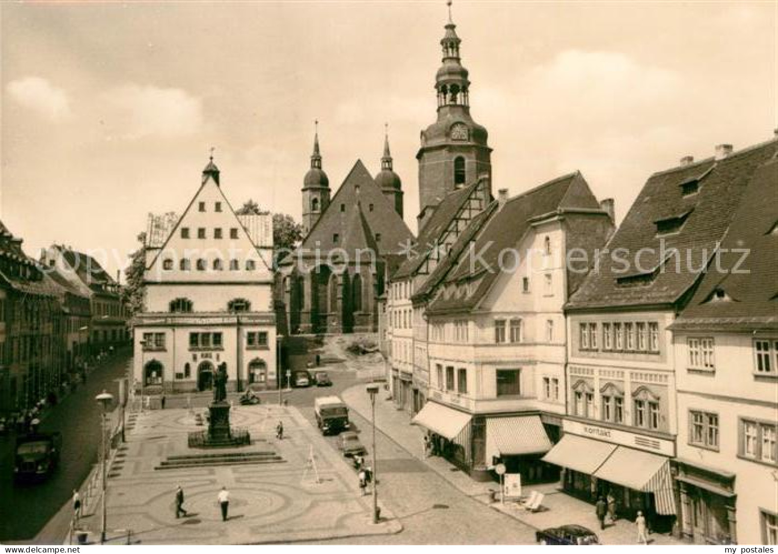 72927446 Eisleben Marktplatz Mit Lutherdenkmal Eisleben - Eisleben