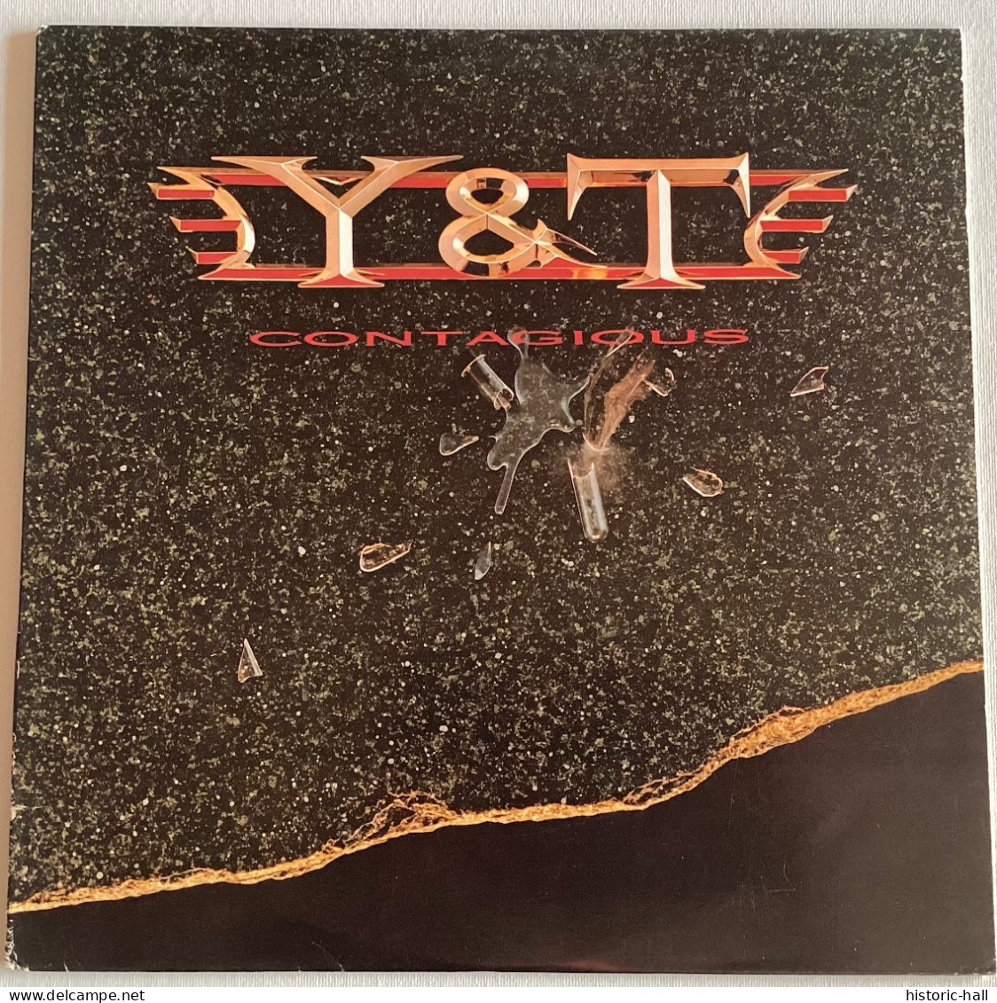 Y & T - Contagious - LP - 1987 - US Press - Hard Rock En Metal