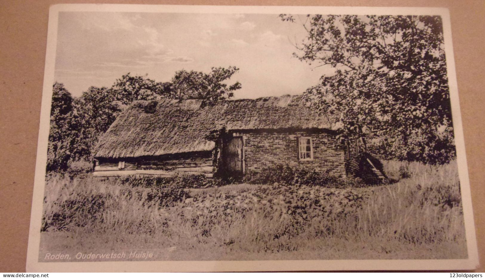 Nederland, Onder De Linden  HOTEL  RODEN OUDERWETSCH Ansichtkaart - Other & Unclassified