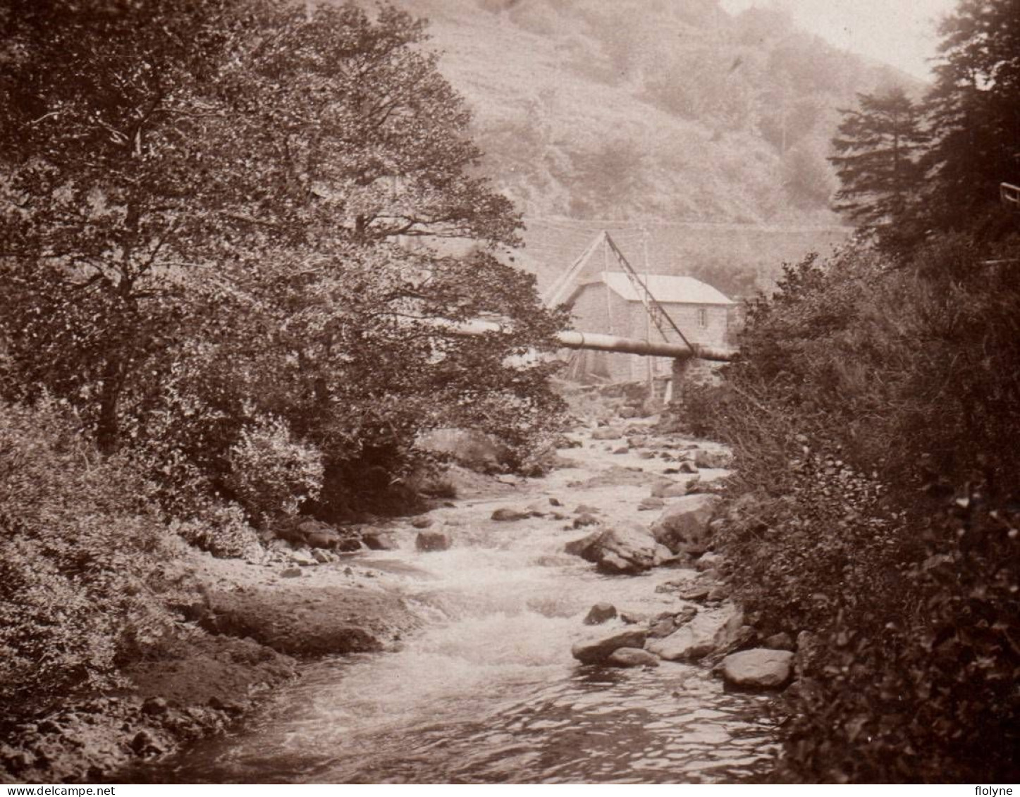 Le Mont Dore - Photo Ancienne Originale - Une Vue , Une Cascade - 7,5x10 Cm - Le Mont Dore