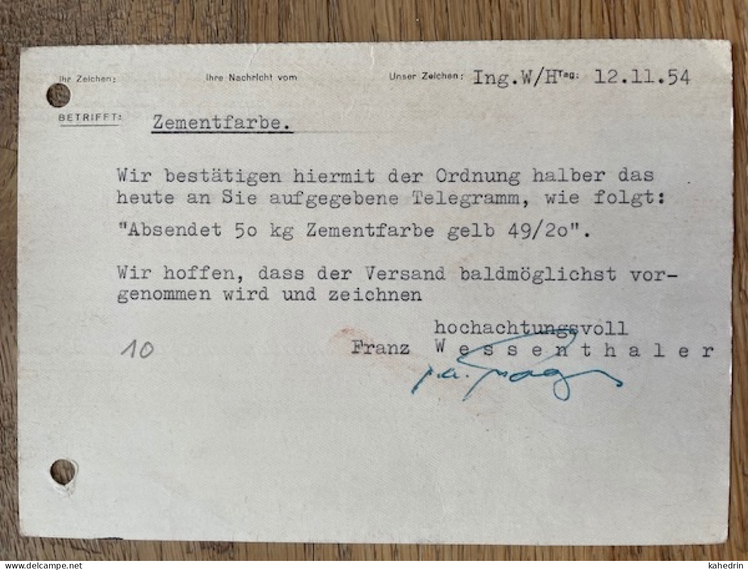 Österreich / Austria 1954 Plattenfehler / Druckzufälligkeit Mi. # 912: Farbfleck Unter Ohr Rechts - Errors & Oddities