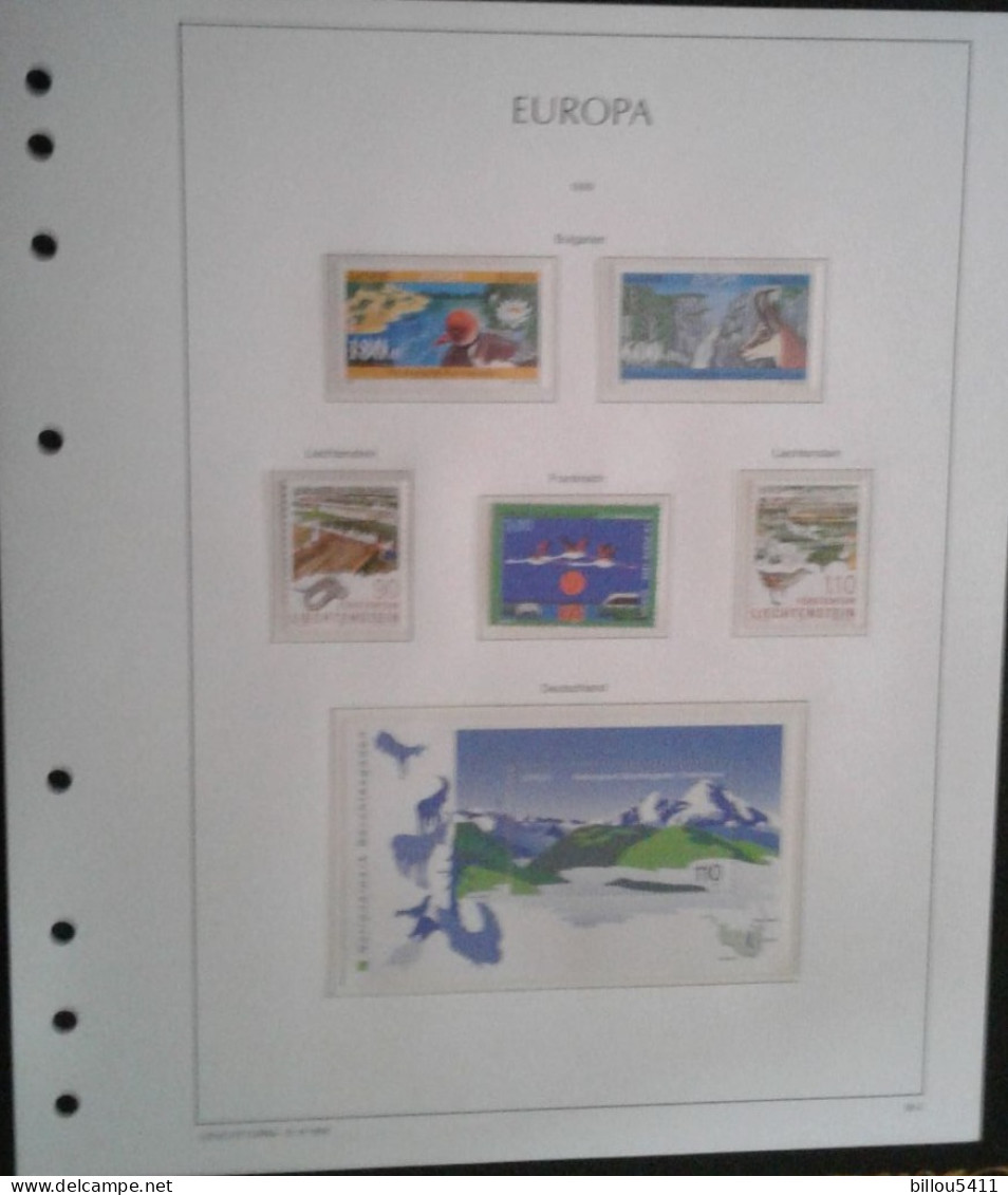 EUROPA 1994 à 2001 Neuf**  COLLECTION  en Album MAC