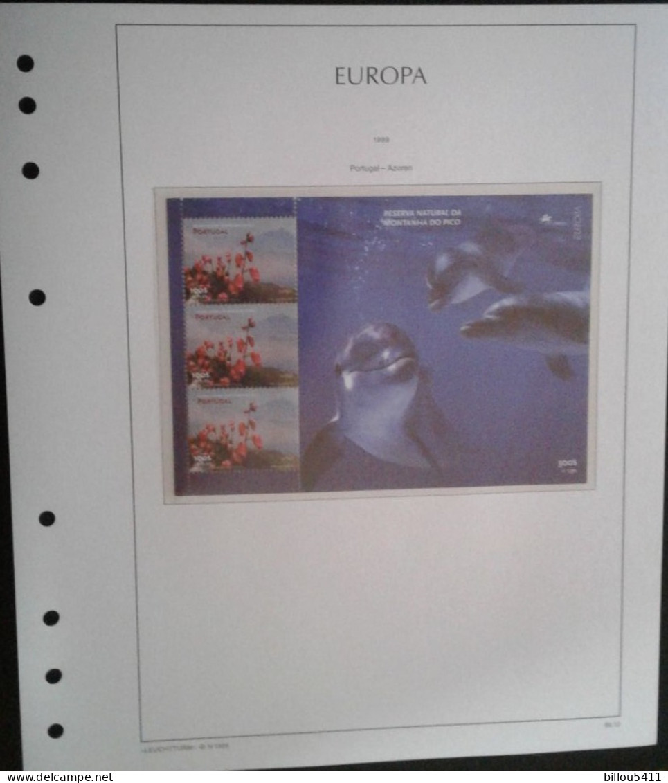 EUROPA 1994 à 2001 Neuf**  COLLECTION  en Album MAC