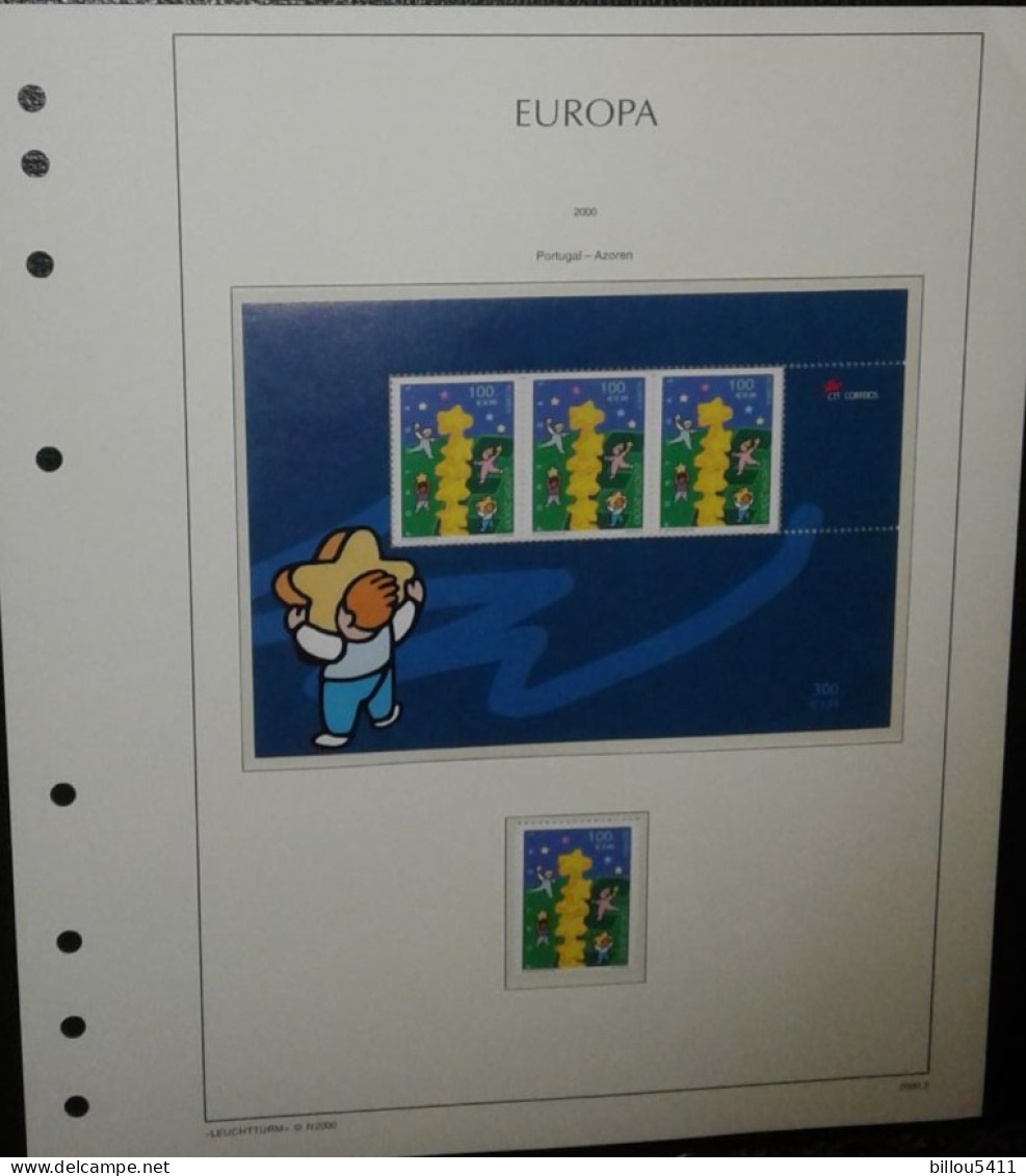 EUROPA 1994 à 2001 Neuf**  COLLECTION  en Album MAC