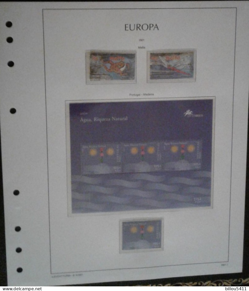 EUROPA 1994 à 2001 Neuf**  COLLECTION  en Album MAC