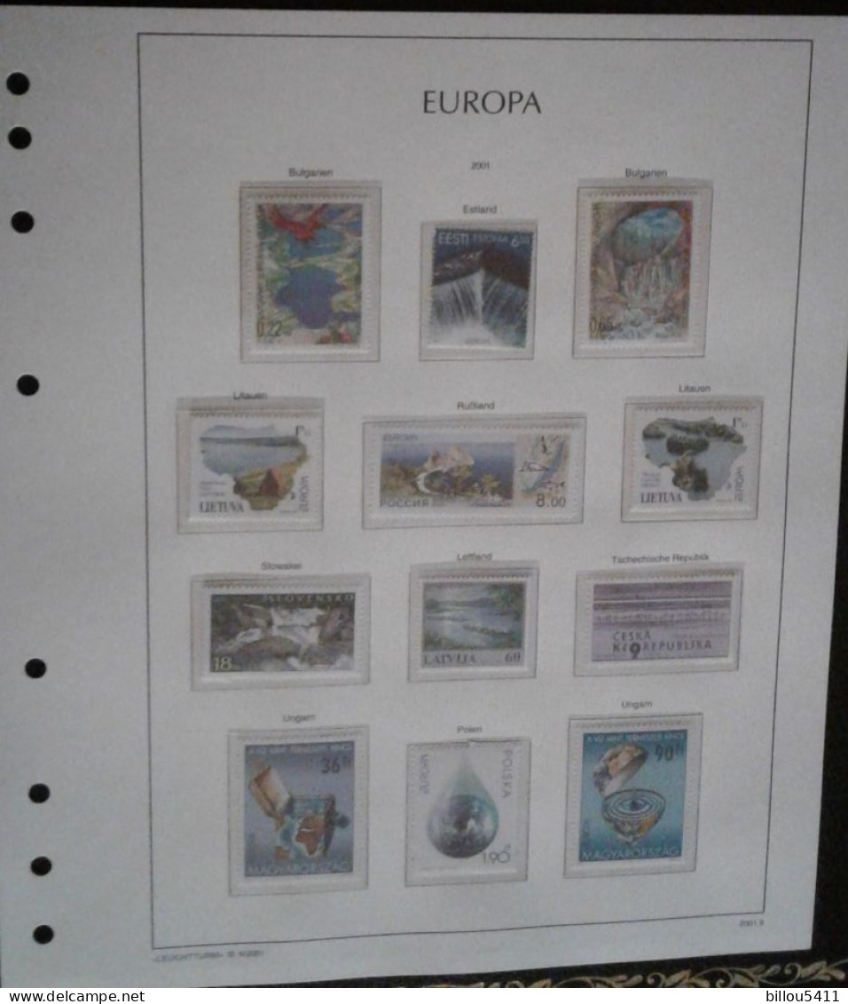 EUROPA 1994 à 2001 Neuf**  COLLECTION  en Album MAC