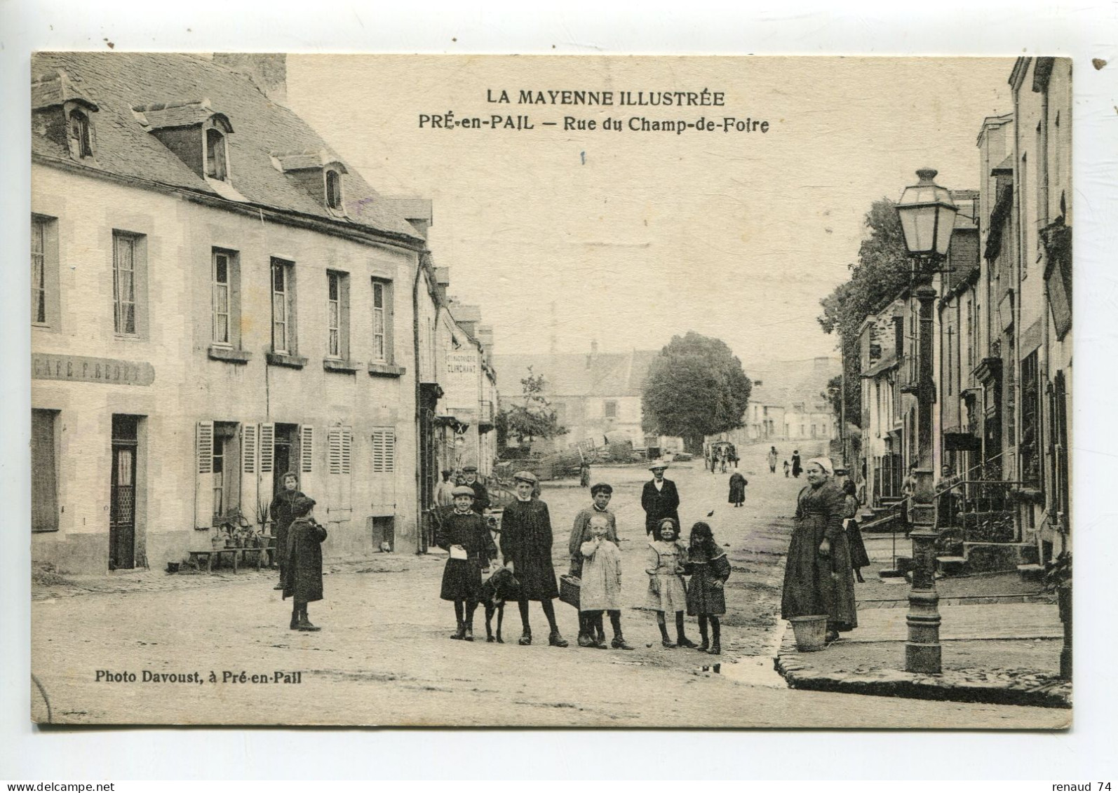 Pré En Pail Mayenne Rue Du Champ De Foire - Pre En Pail