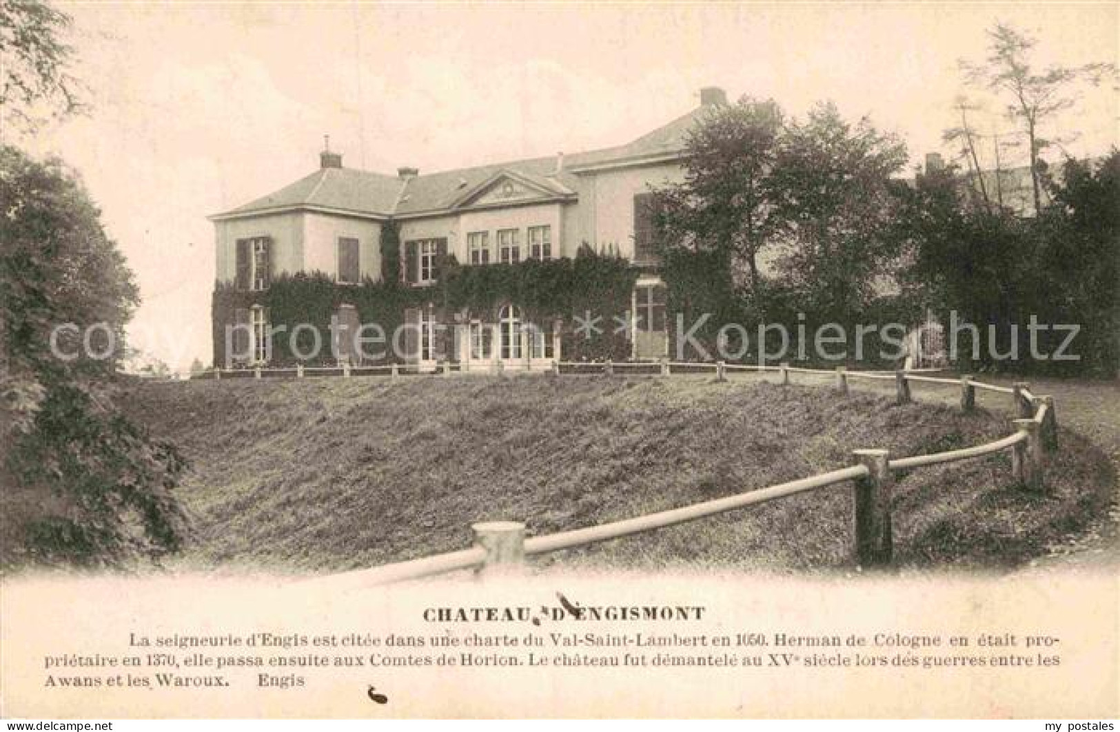 72893322 Engis Chateau D Engismont  Engis - Engis