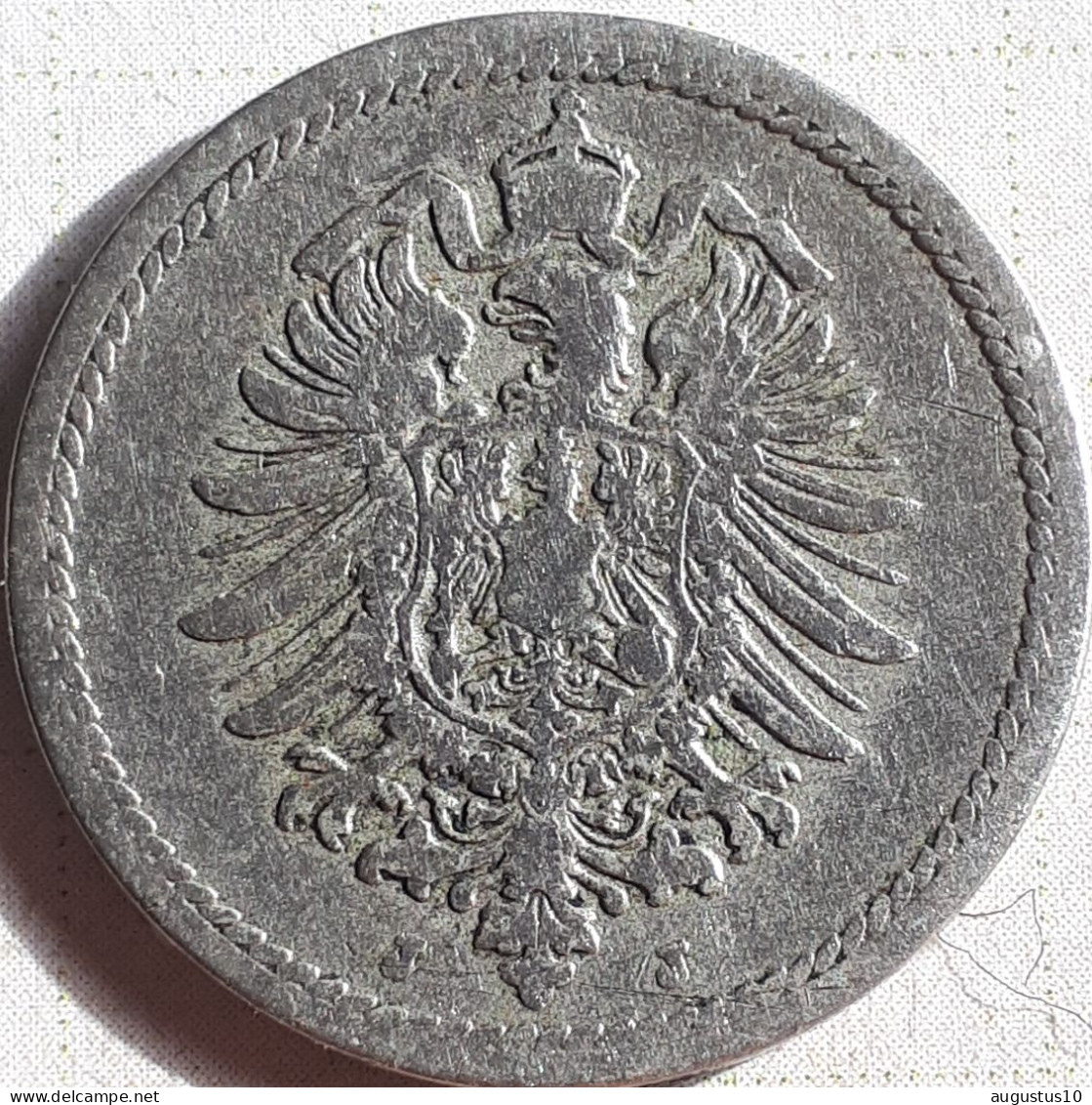 DEUTSCHLAND /GERMANY : 5 ORE 1889 J KM 3 SS ! - 5 Pfennig