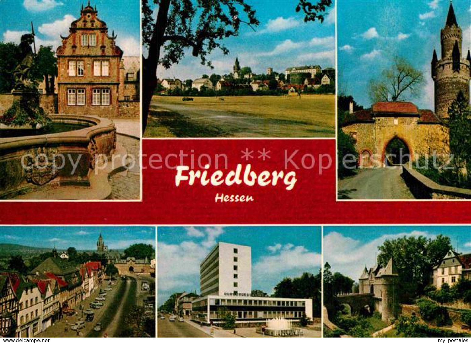 72892919 Friedberg Hessen Teilansichten Schloss Friedberg (Hessen) - Friedberg