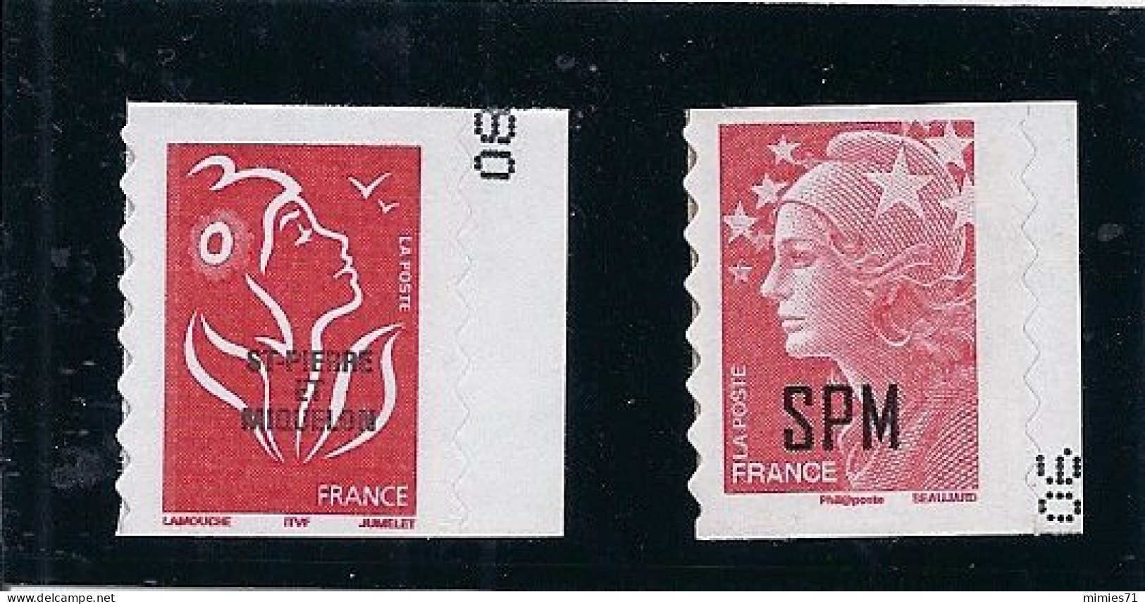 N° 842 Et  960 ** Autocollant - Unused Stamps