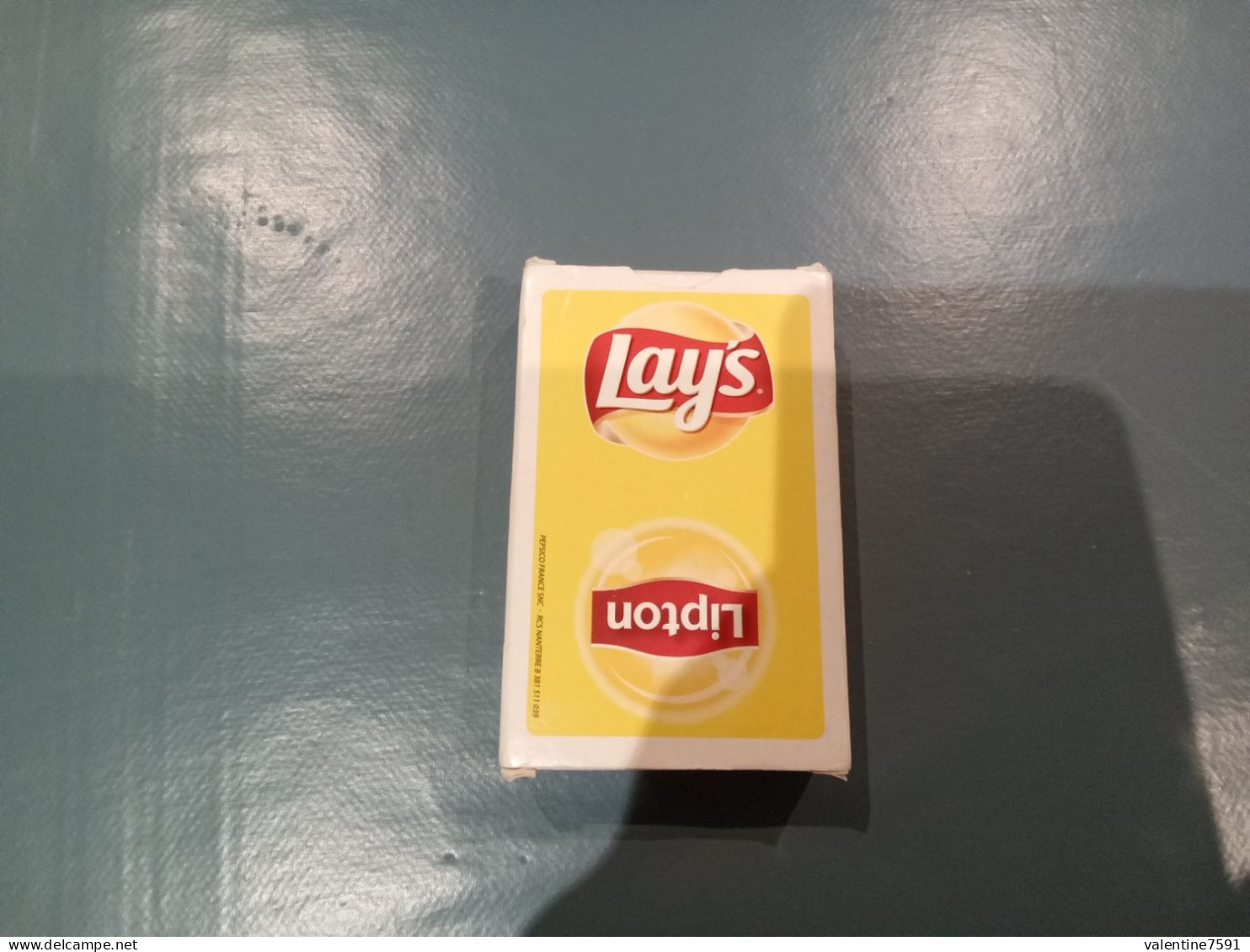 Jeu  De 54 Cartes      ” LIPTON -  LAYS  ’      Neuf Sous Blister-    Net 6 - Carte Da Gioco