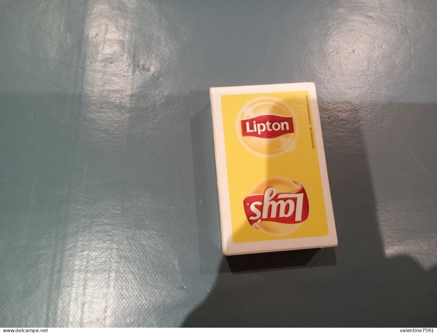 Jeu  De 54 Cartes      ” LIPTON -  LAYS  ’      Neuf Sous Blister-    Net 6 - Carte Da Gioco