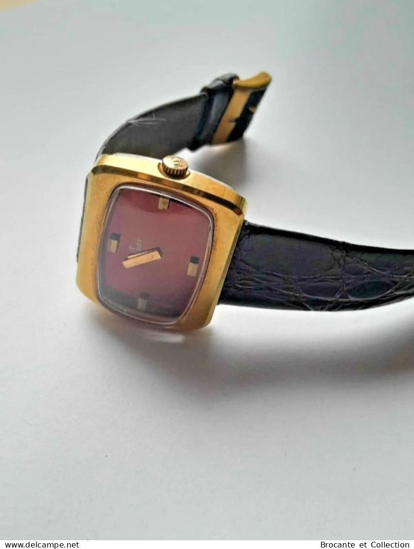 Montre Ancienne - Vintage - Femme - Plaqué OR - Tissot - Rare