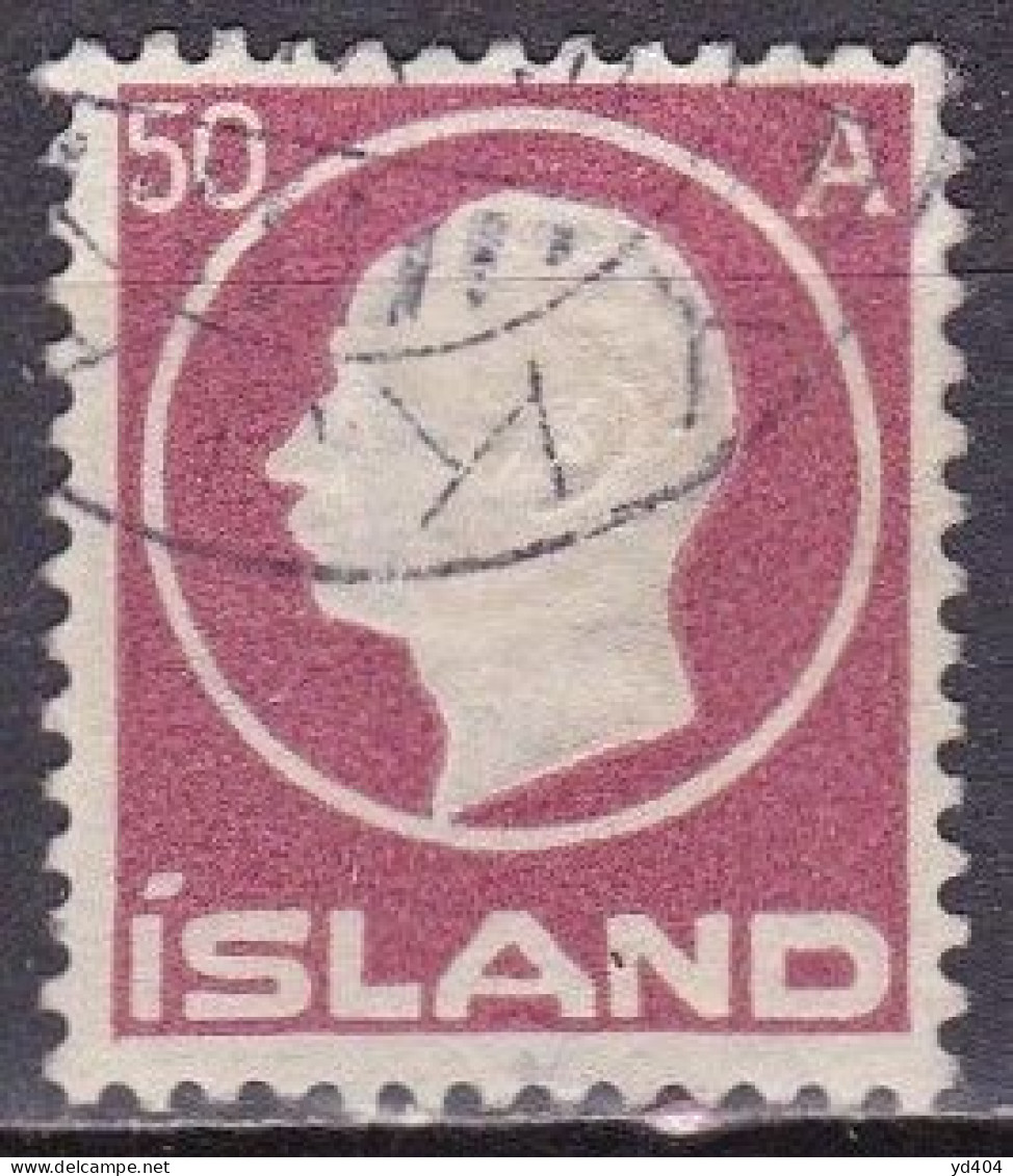 IS012D – ISLANDE – ICELAND – 1912 – KING FREDERIK VIII – SG # 105 USED 38 € - Gebraucht