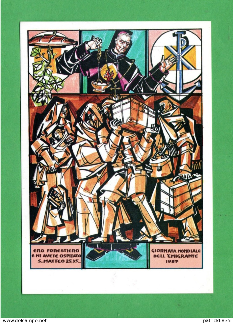 (ScC) Vaticano **- Cartolina Postale 1987- Centenario Congregazione Dei Missionari Di S. Carlo - Postwaardestukken