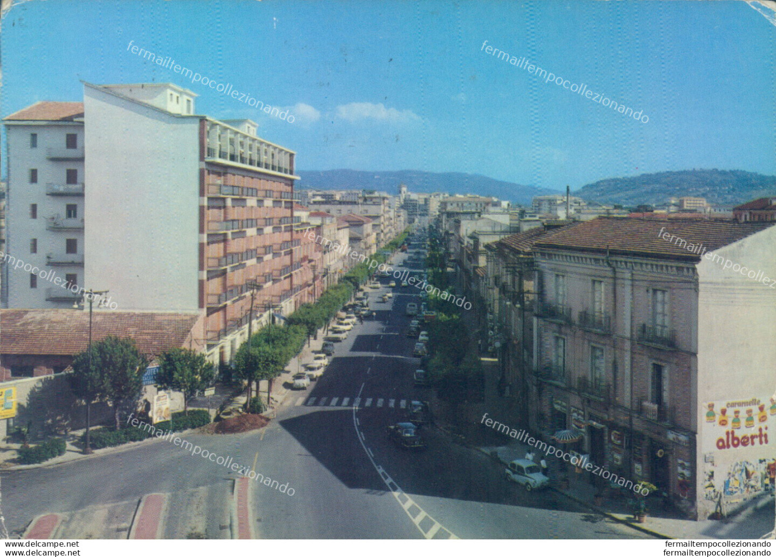 Ad370 Cartolina Benevento Citta' Viale Principe Di Napoli - Benevento