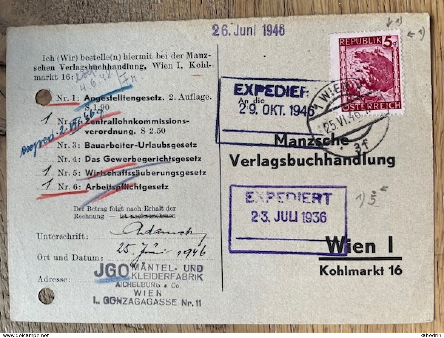 Österreich / Austria, Expediert In 1936 Und 1946, Plattenfehler / Druckzufälligkeit Mi. # 740: Punkt über '5' - Abarten & Kuriositäten