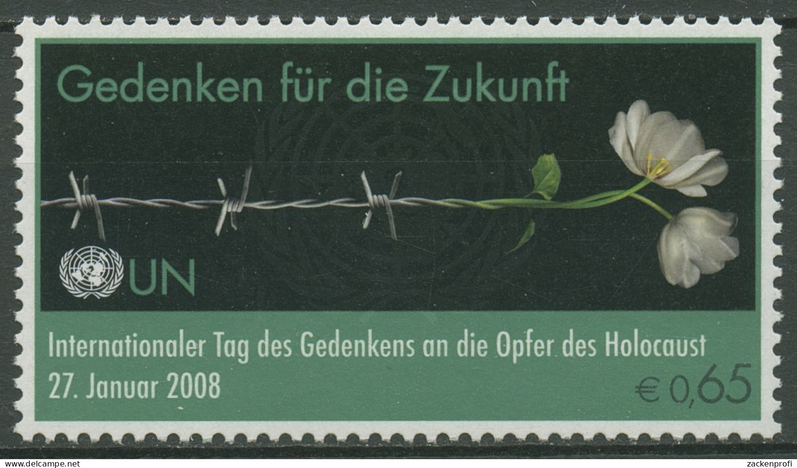 UNO Wien 2008 Holocaust-Gedenktag 521 Postfrisch - Ongebruikt