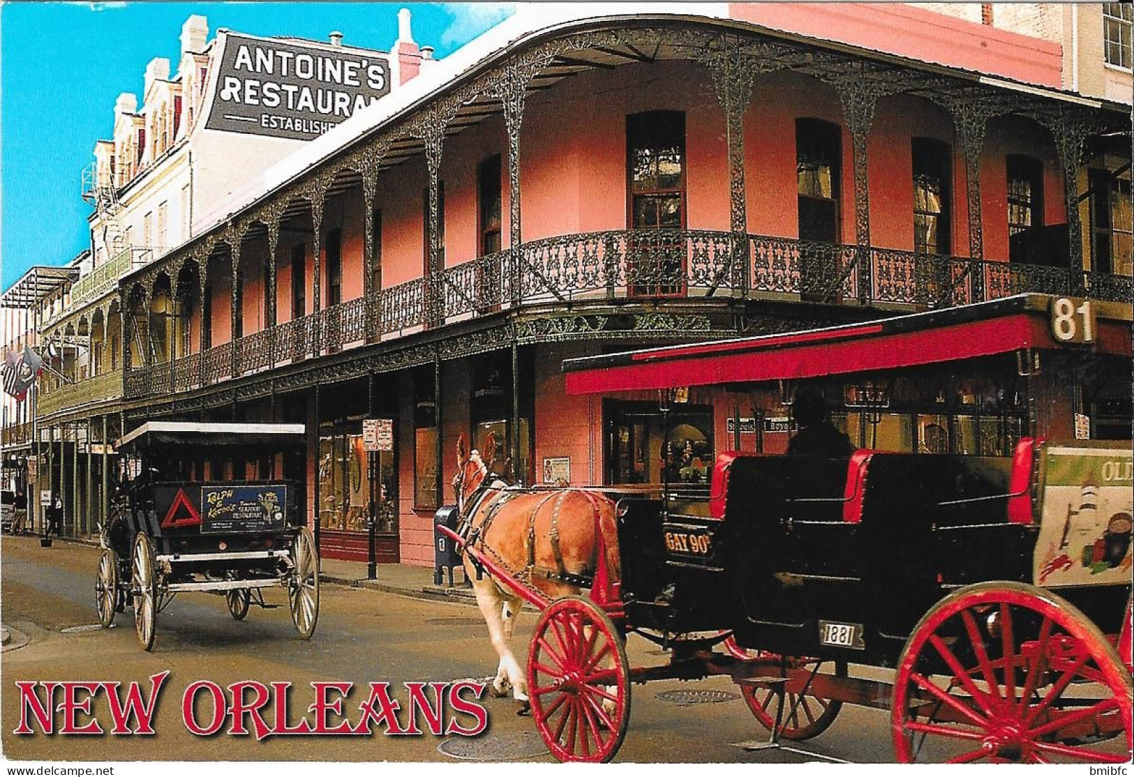 ANTOINE'S RESTAURANT - New Orleans - Louisiana - New Orleans