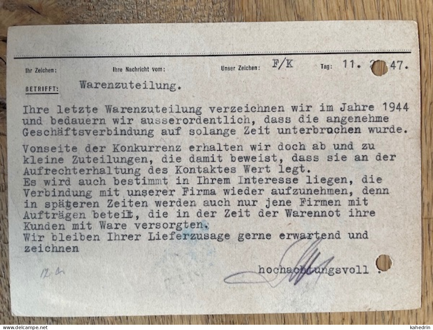 Österreich / Austria 1947, Plattenfehler / Druckzufälligkeit Mi. # 743: Stein Neben Baumstam - Errores & Curiosidades