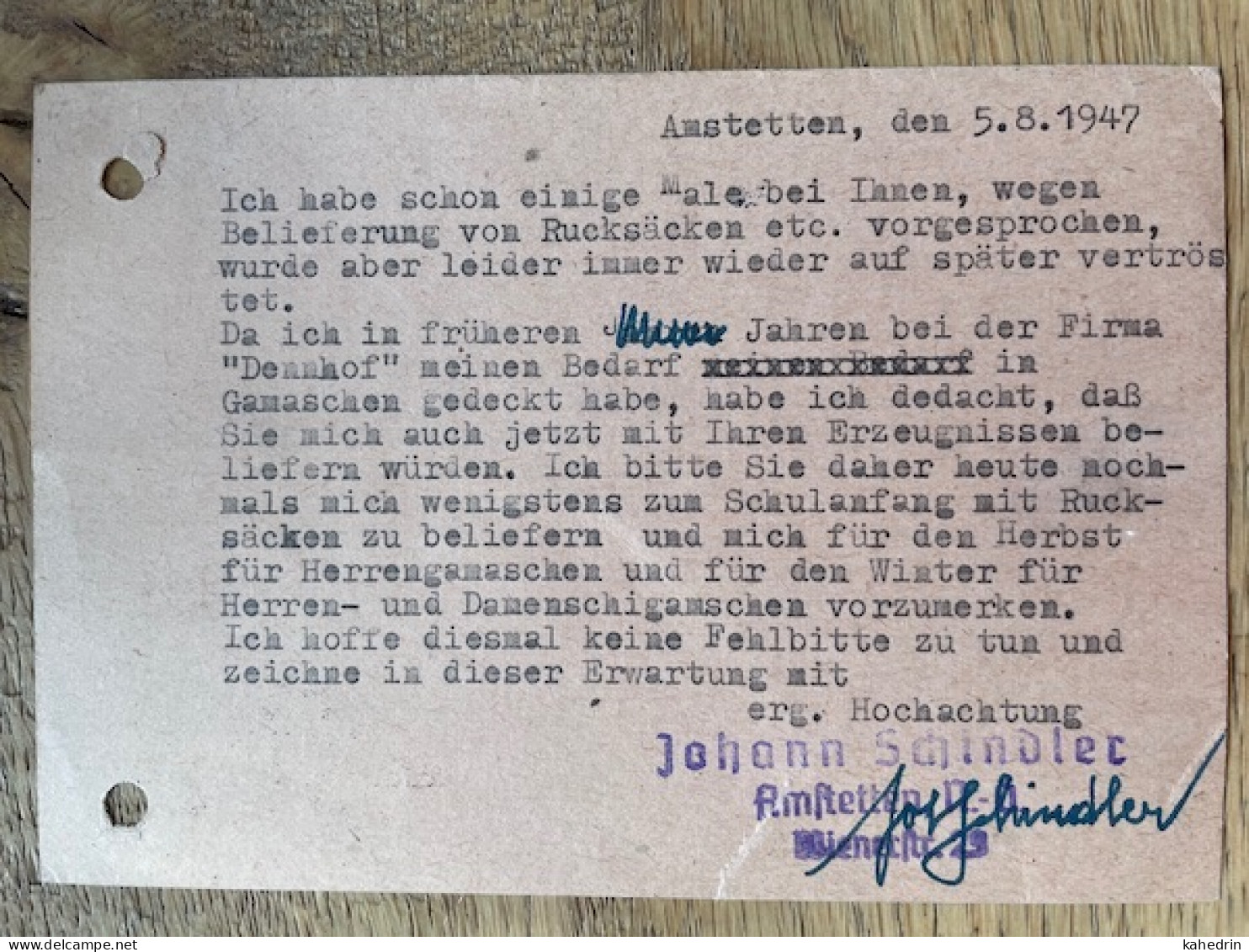 Österreich / Austria 1947, Plattenfehler / Druckzufälligkeit Mi. # 744: Senkrechter Strich Unter 'UBL' - Errors & Oddities