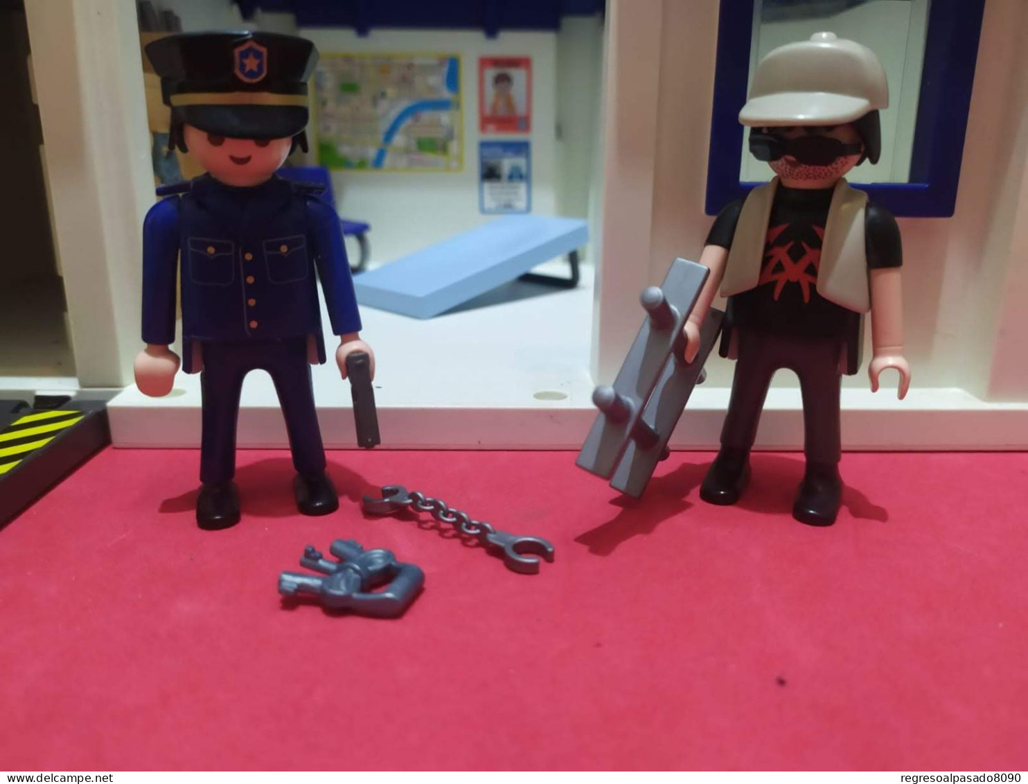 maletin comisaria de policia playmobil geobra famobil ref 5917