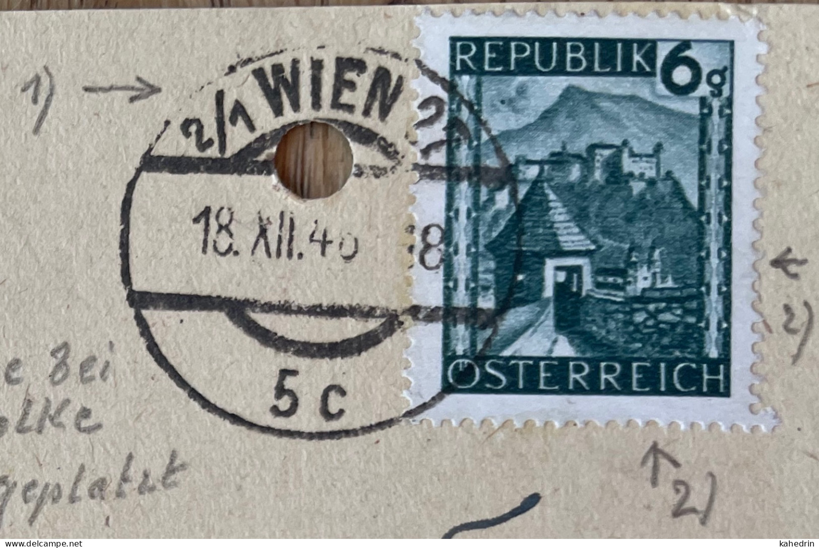 Österreich / Austria 1946, Plattenfehler / Druckzufälligkeit Mi. # 741, Bitte Lesen! - Plaatfouten & Curiosa