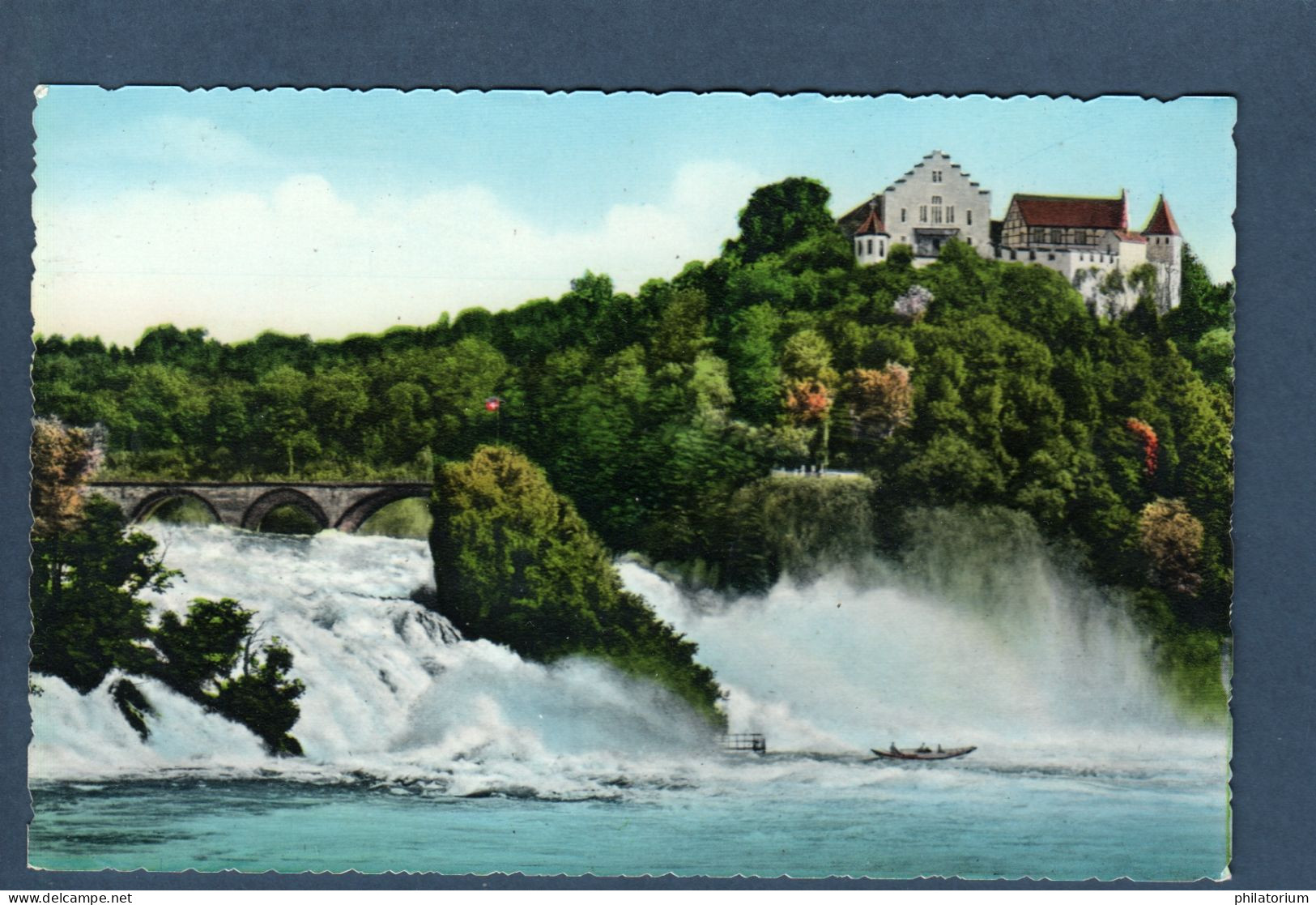 Suisse Rheinfall Mit Schloss Laufen (Schlaffhausen) - Laufen-Uhwiesen 