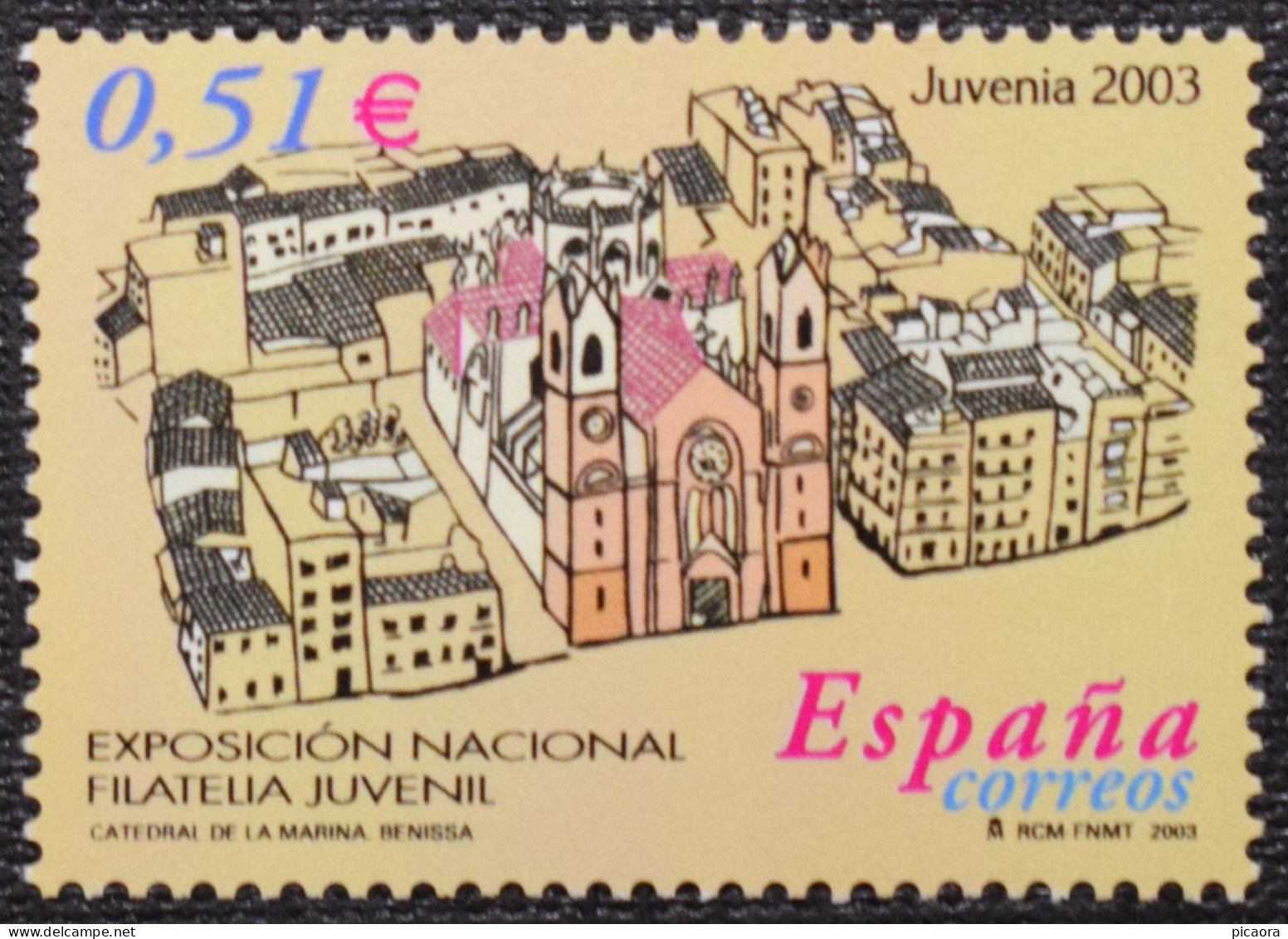 España Spain 2003  JUVENIA 2003  Mi 3817  Yv 3531  Edi 3961  Nuevo New MNH ** - Esposizioni Filateliche