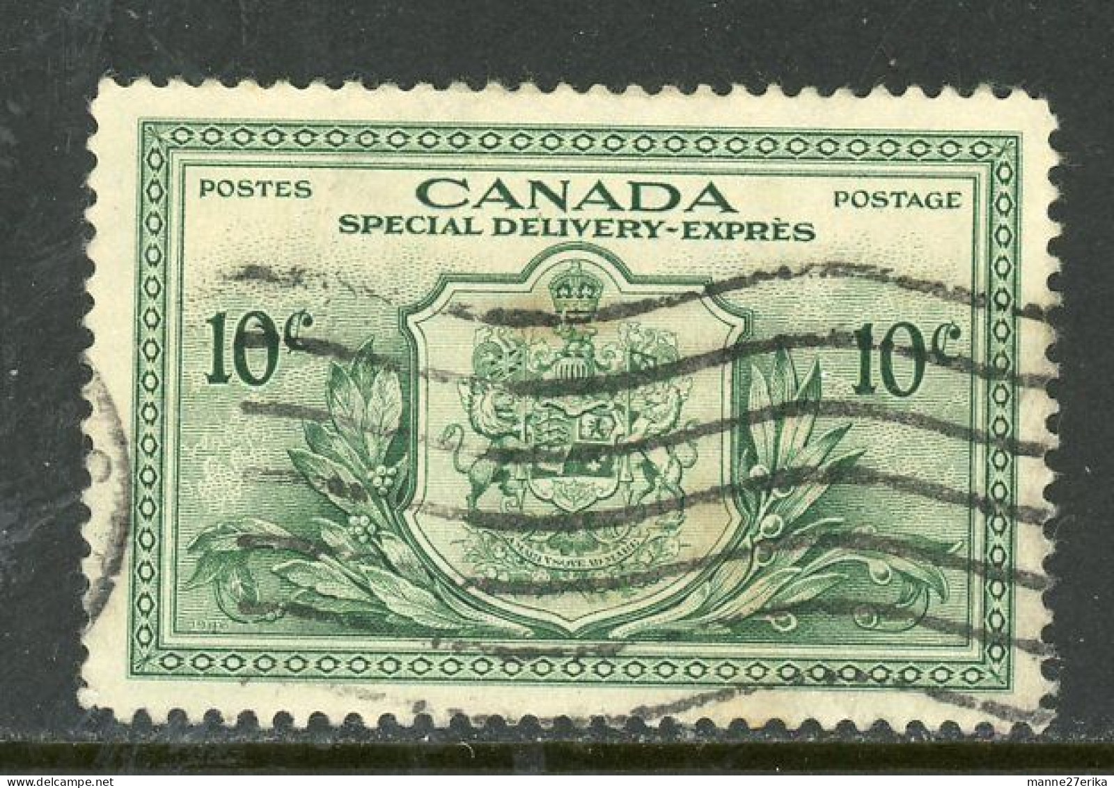 Canada USED 1935 Special Delivery - Otros & Sin Clasificación