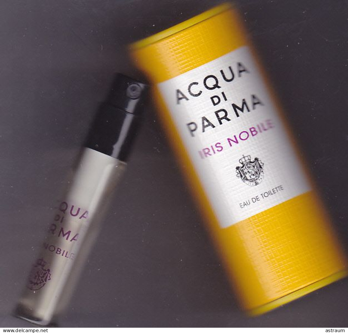 Miniature Parfum Ancienne - Acqua Di Parma -  EDT - Iris Nobile - Vaporisateur Pleine Avec Boite 2ml - Miniatures Femmes (avec Boite)