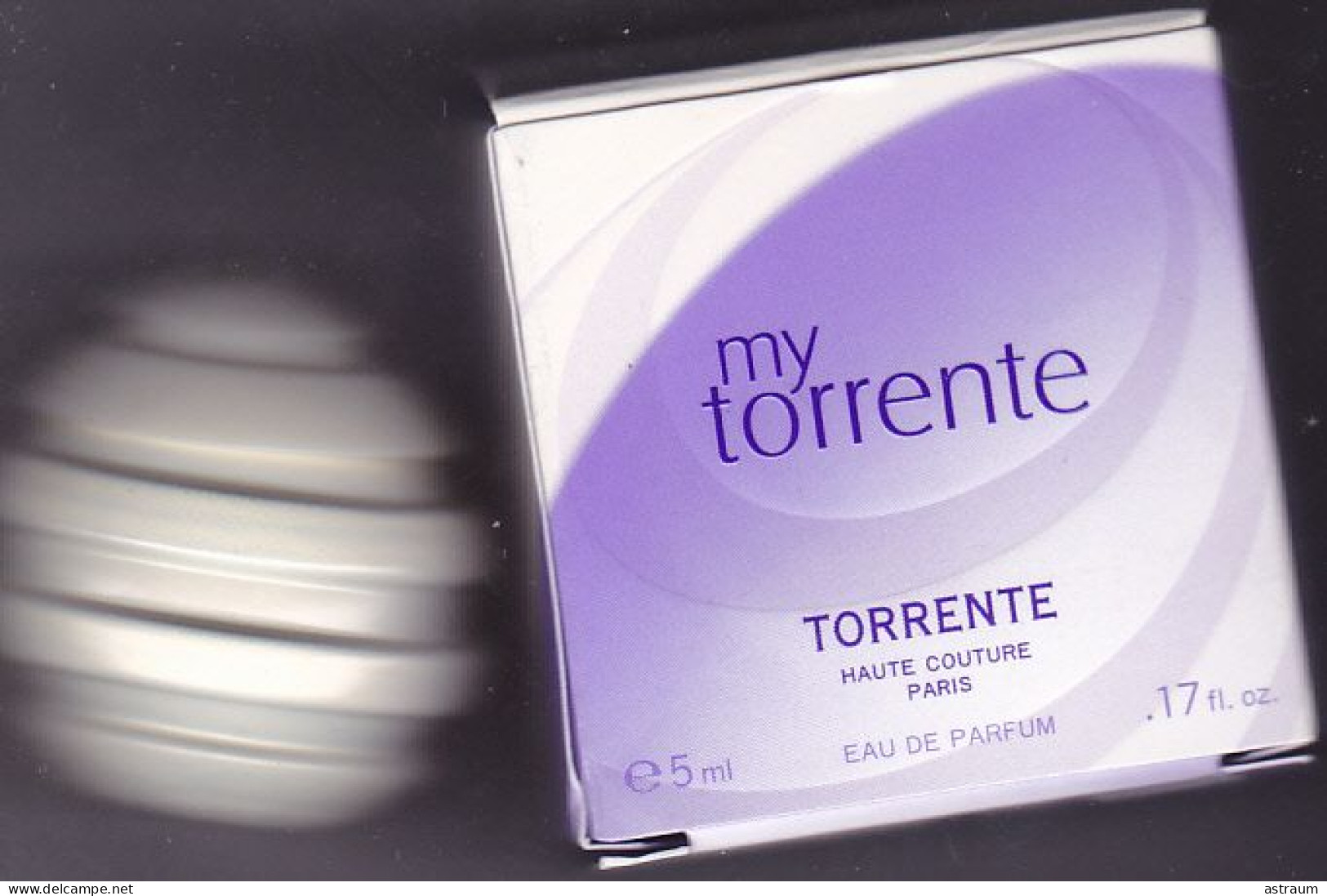 Miniature Parfum Ancienne - Torrente -  EDP - My Torrente - Pleine Avec Boite 5ml - Miniatures Femmes (avec Boite)