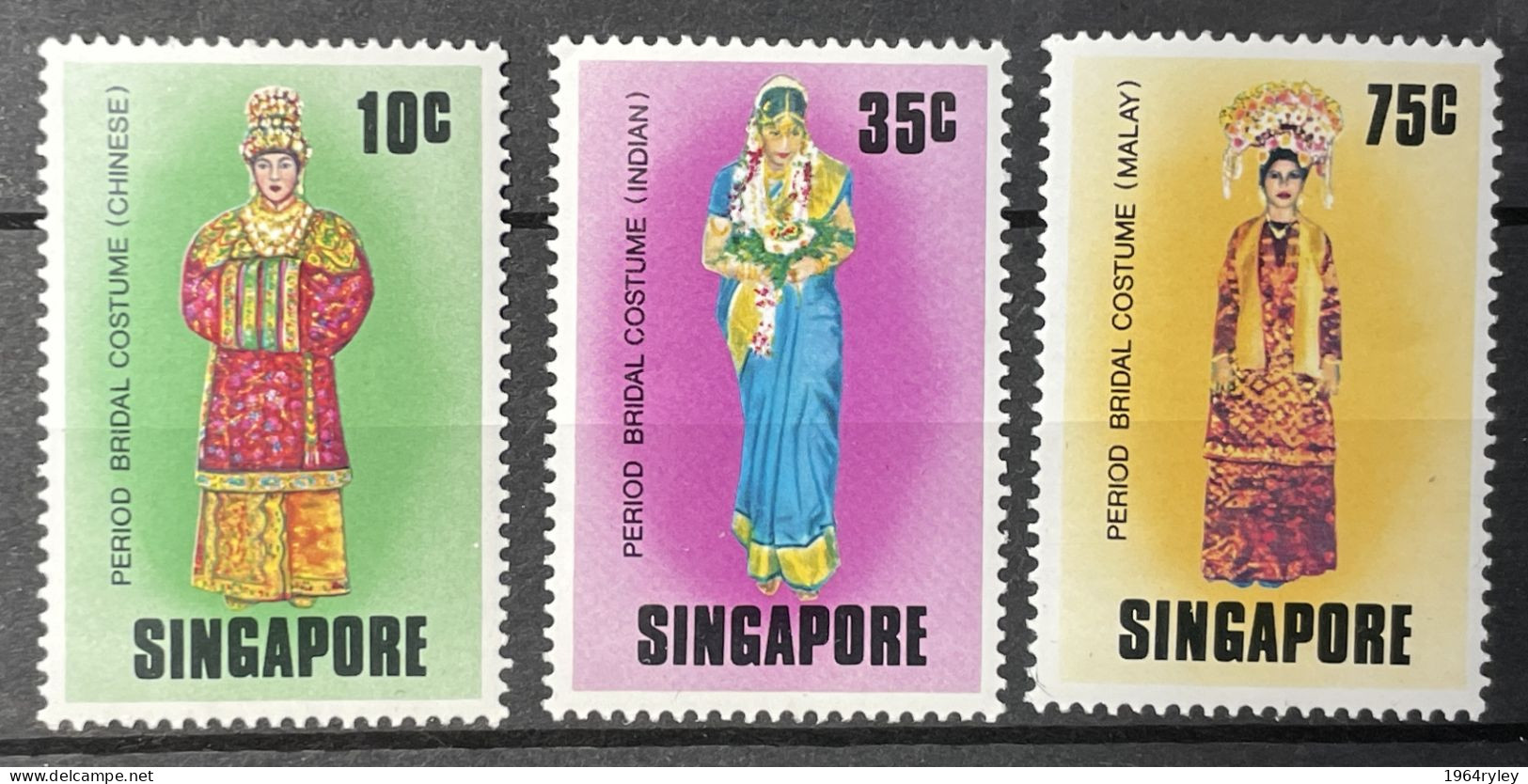 SINGAPORE - MH* - 1976 - # 256/258 - Singapur (1959-...)