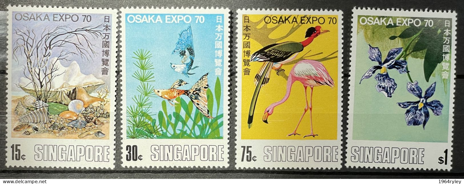 SINGAPORE - MNH** - 1970 - # 108/111 - Singapur (1959-...)