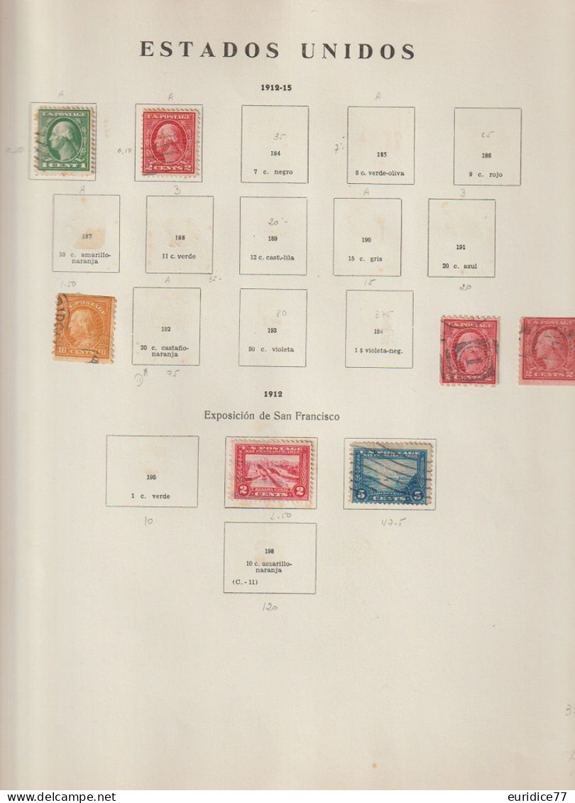 Estados Unidos United States USA - Coleccion 1851-1979 ALTO VALOR EN CATALOGO