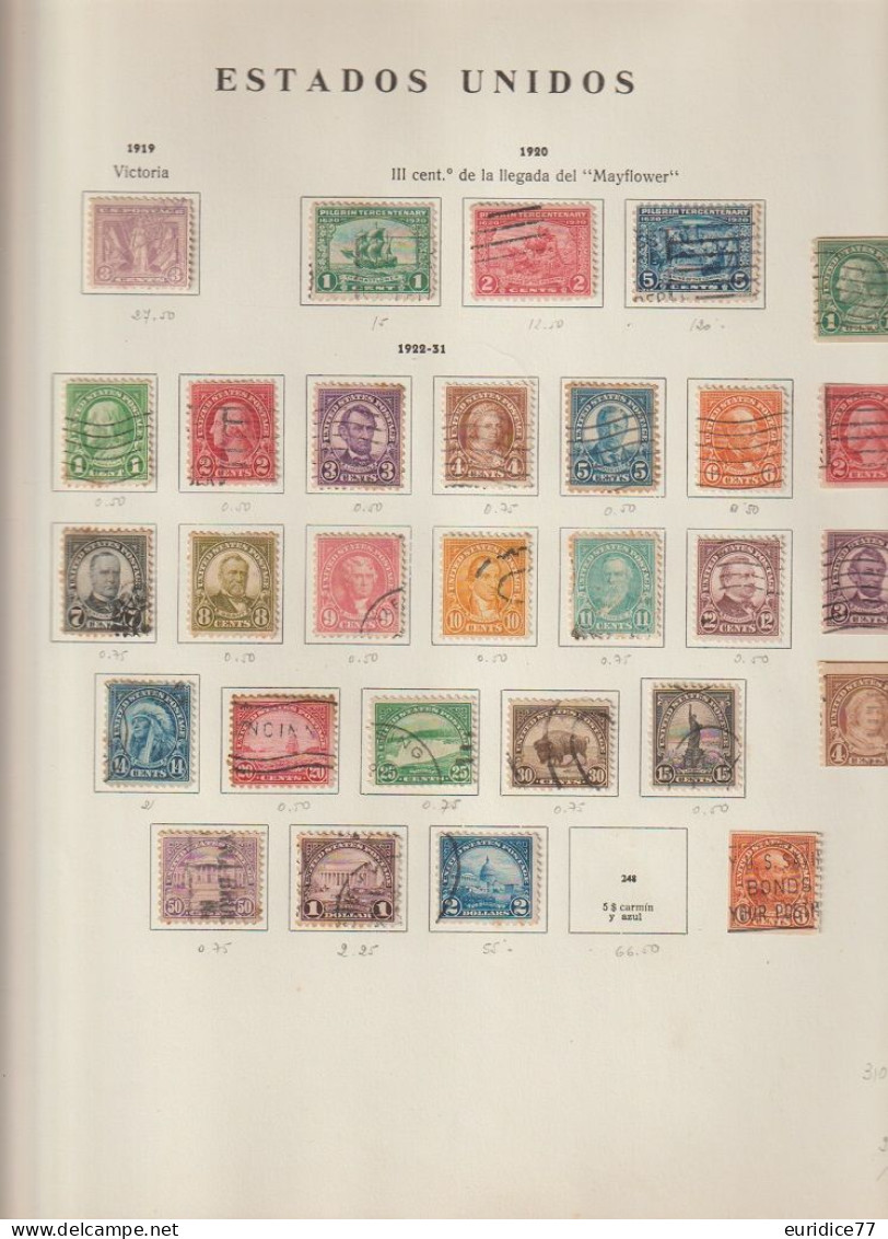 Estados Unidos United States USA - Coleccion 1851-1979 ALTO VALOR EN CATALOGO