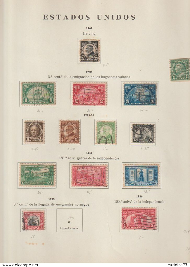 Estados Unidos United States USA - Coleccion 1851-1979 ALTO VALOR EN CATALOGO