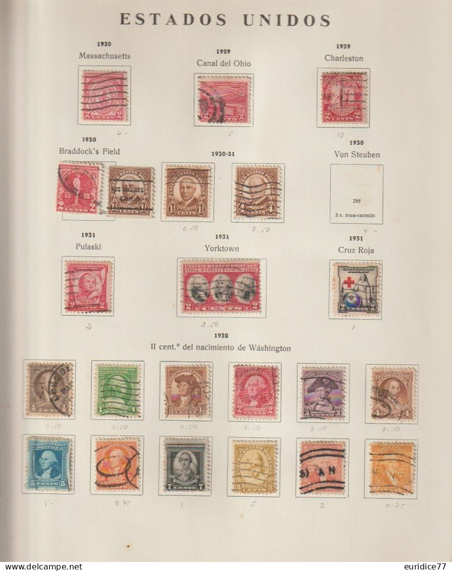 Estados Unidos United States USA - Coleccion 1851-1979 ALTO VALOR EN CATALOGO