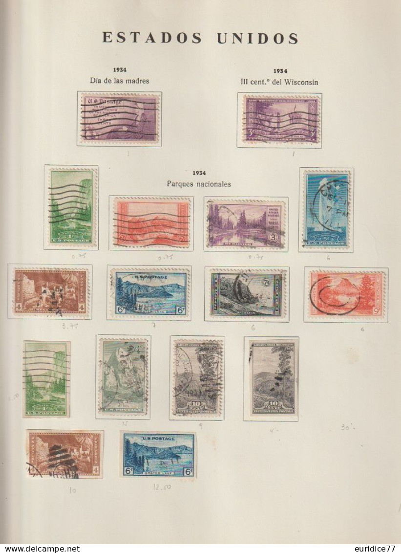 Estados Unidos United States USA - Coleccion 1851-1979 ALTO VALOR EN CATALOGO