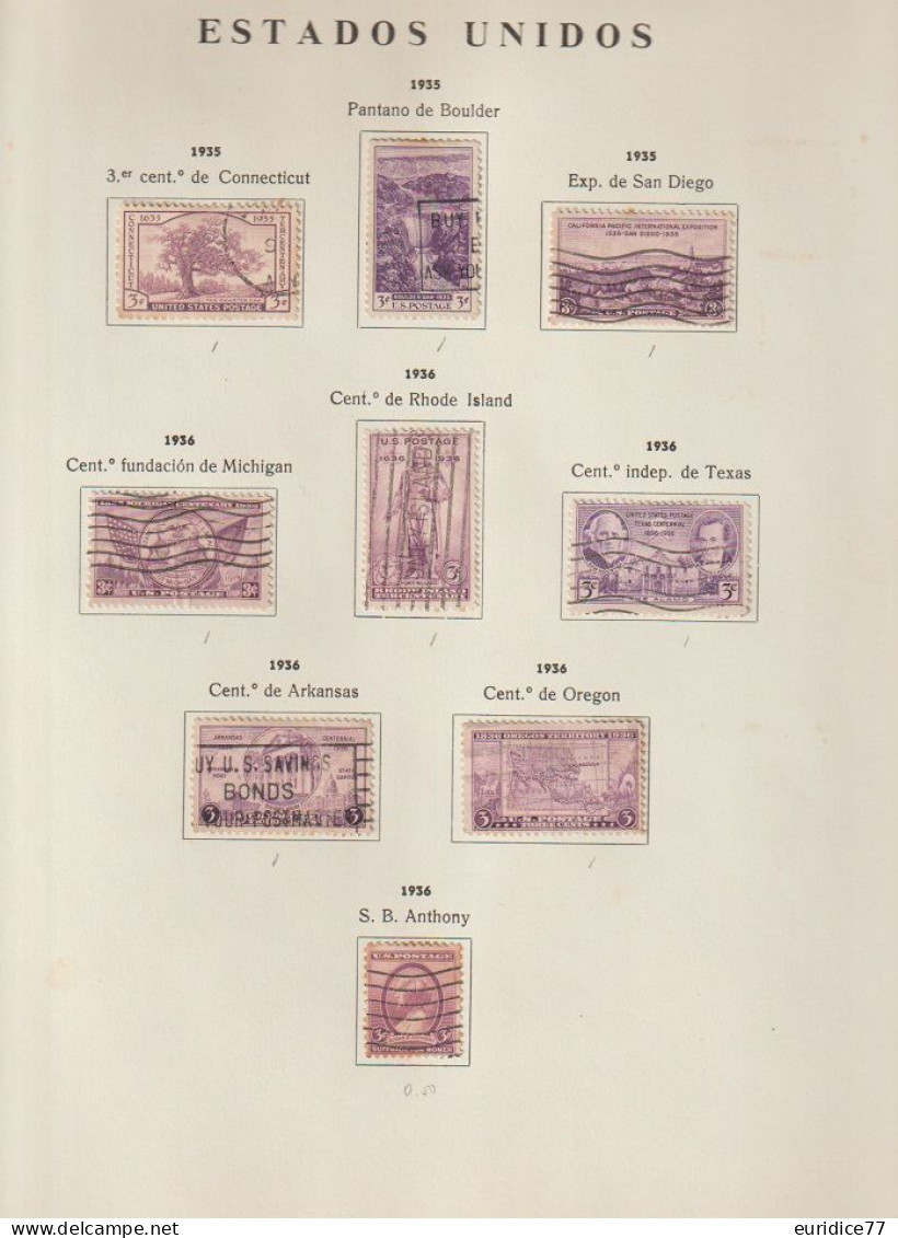 Estados Unidos United States USA - Coleccion 1851-1979 ALTO VALOR EN CATALOGO